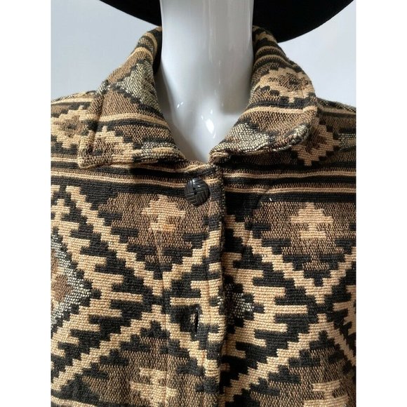 Chicos Design Womens Jacket Coat Multicolor Brown - Picture 5 of 12